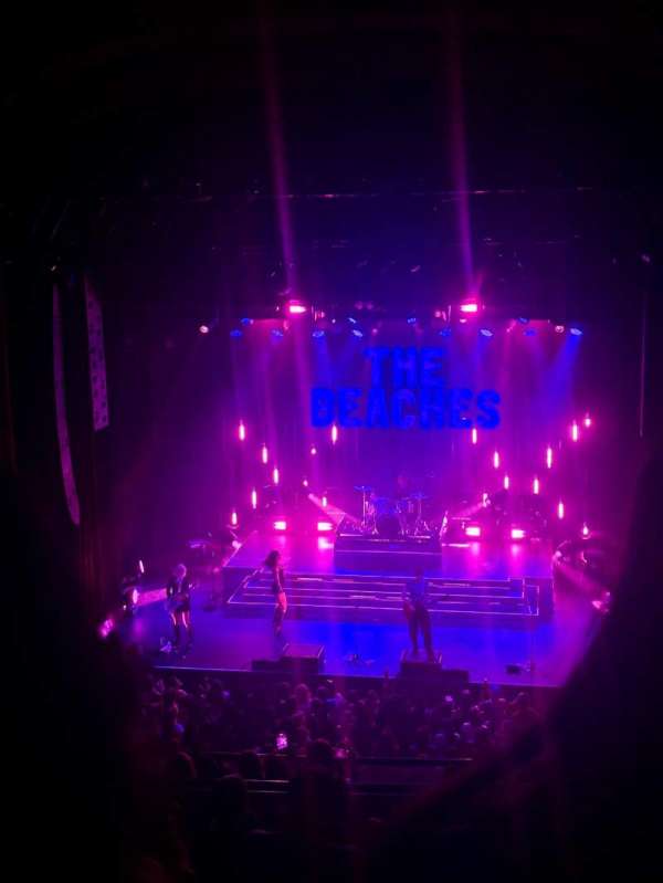 The Warfield, section: GA balcony