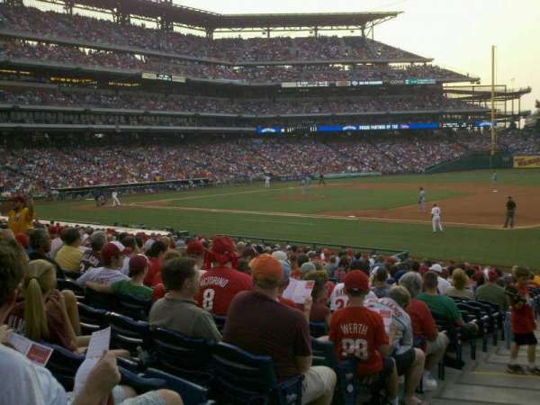 Citizens Bank Park, section: 113, row: 23, seat: 17