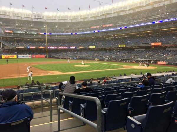 Yankee Stadium, section: 126, row: 8, seat: 1