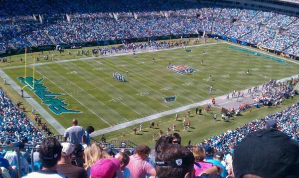 Bank of America Stadium, section: 521