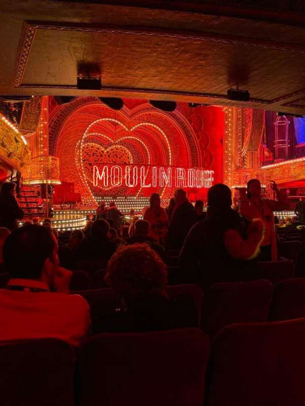 Al Hirschfeld Theatre, section: Orchestra L, row: R, seat: 9