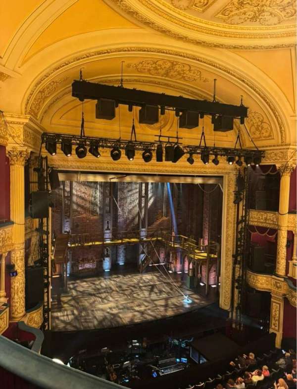 Theatre Royal Glasgow, section: Upper Circle, row: B, seat: 30