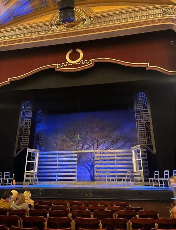 Edinburgh Festival Theatre, section: Stalls, row: F, seat: 25