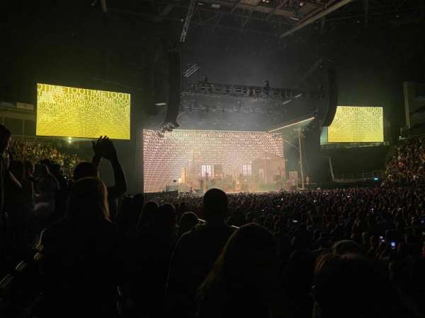The O2, London, section: 102, row: D, seat: 81