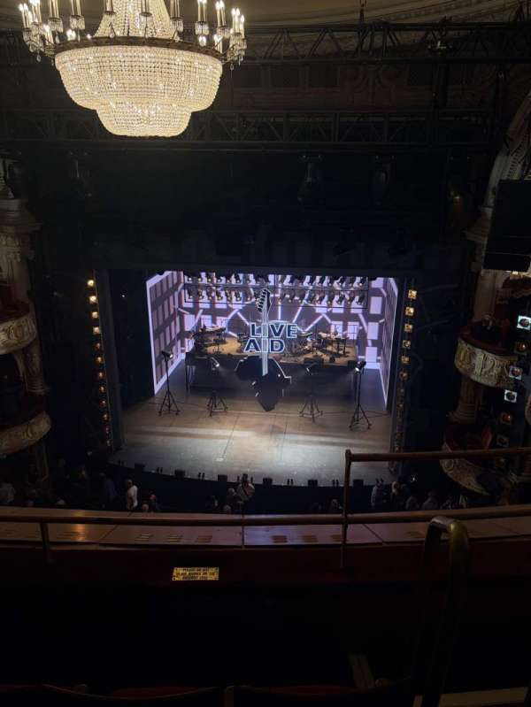 Shaftesbury Theatre, section: Grand Circle, row: C, seat: 14