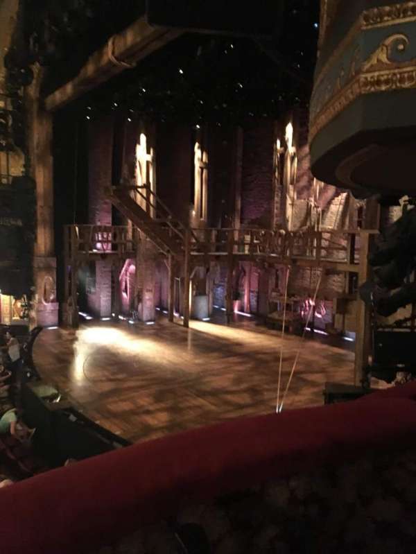 Richard Rodgers Theatre, section: Box E, row: 1, seat: 2