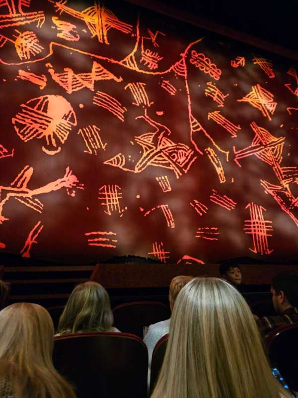 Minskoff Theatre, section: Orchestra C, row: D, seat: 101-104