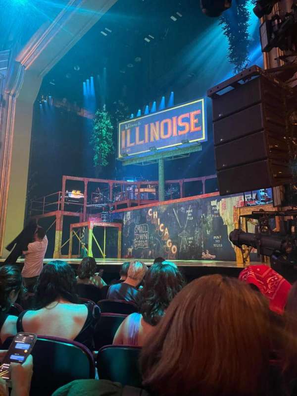 St. James Theatre, section: Orchestra R, row: E, seat: 16