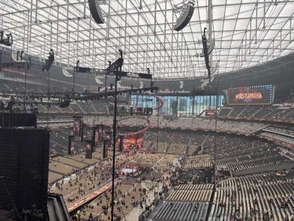 Allegiant Stadium, section: 322, row: 3, seat: 5