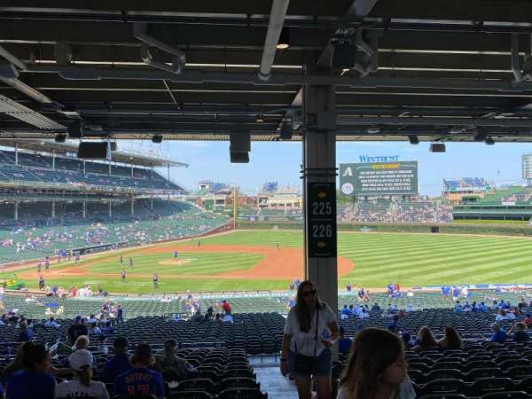 Wrigley Field, section: 225, row: 15, seat: 21