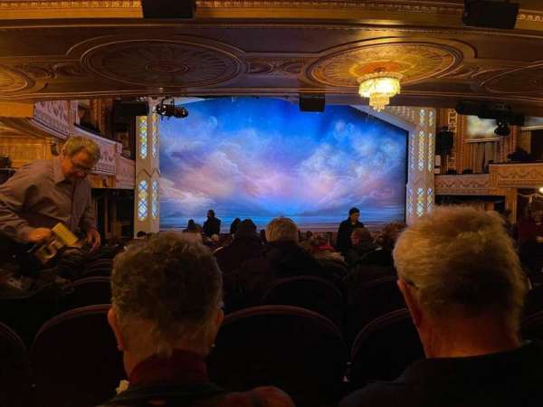 Eugene O'Neill Theatre, section: Orchestra L, row: S, seat: 9