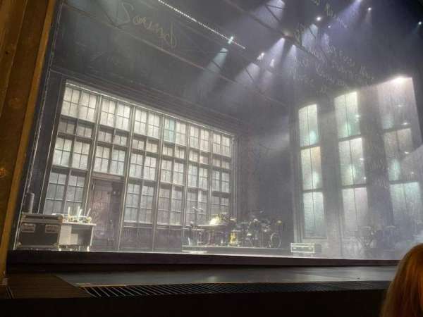 Neil Simon Theatre, section: Orchestra L, row: A, seat: 9