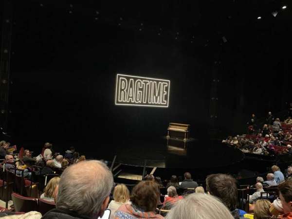 Vivian Beaumont Theater, section: Orchestra LC, row: L, seat: 207