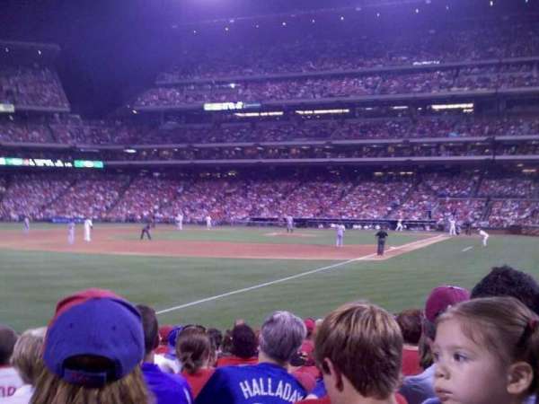 Citizens Bank Park, section: 138, row: 15, seat: 9