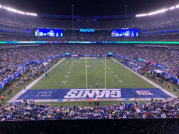 MetLife Stadium, section: 227A, row: 1, seat: 6