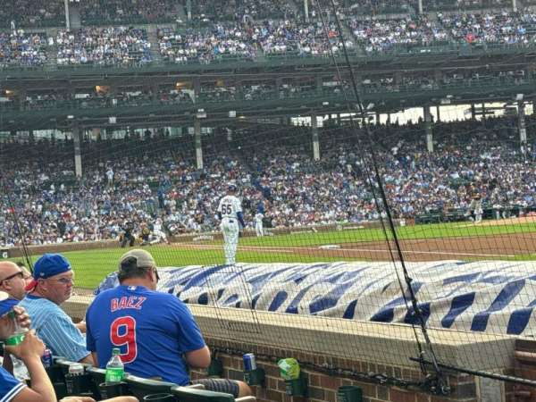 Wrigley Field, section: 29, row: 3, seat: 5