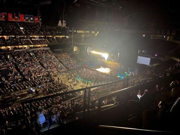 Bridgestone Arena, section: 306, row: K, seat: 1
