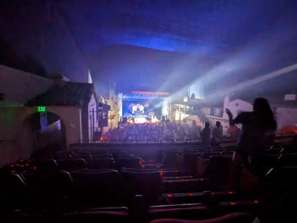 The Arlington Theatre, section: Balcony, row: MG, seat: 37