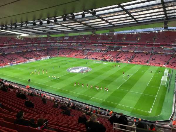 Emirates Stadium, section: 109, row: 20, seat: 509