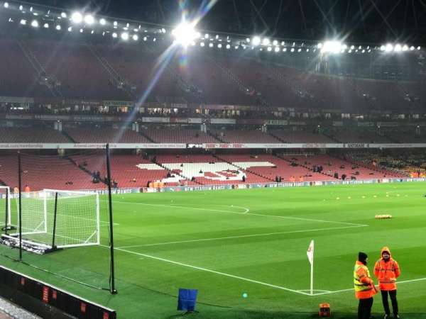 Emirates Stadium, section: 5, row: 5, seat: 155