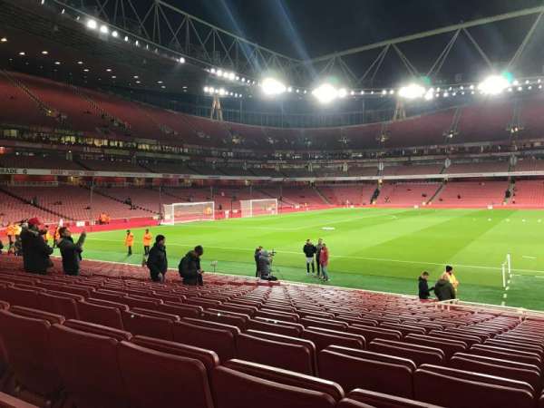 Emirates Stadium, section: 1, row: 19, seat: 29