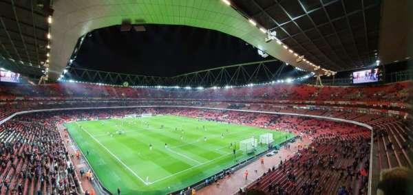 Emirates Stadium, section: 106, row: 2, seat: 417
