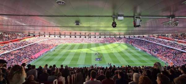 Emirates Stadium, section: 91, row: 32, seat: 15