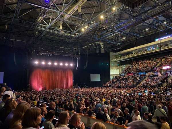 Utilita Arena Sheffield, section: 105, row: G, seat: 11