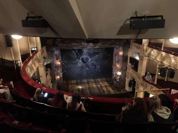 Garrick Theatre, section: Grand Circle, row: E, seat: 15