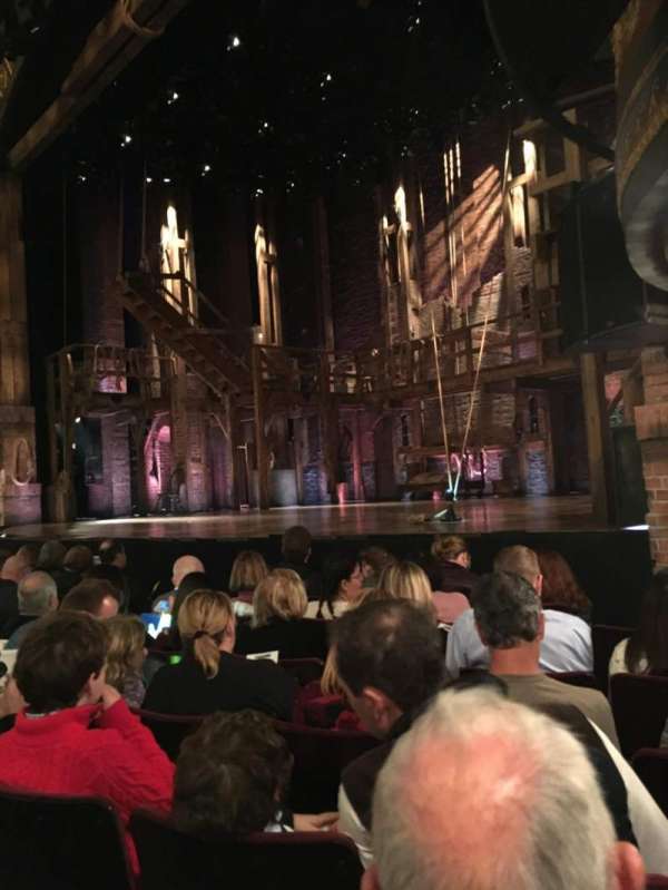 Richard Rodgers Theatre, section: Orchestra R, row: F, seat: 18