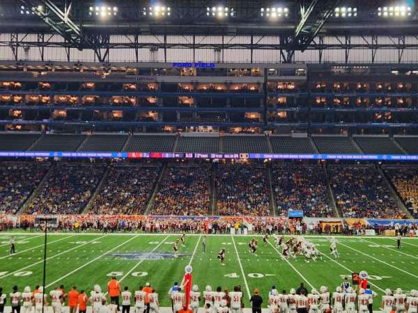 Ford Field, section: 128, row: 19, seat: 1