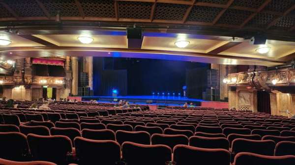 The London Palladium, section: Stalls, row: XX, seat: 1