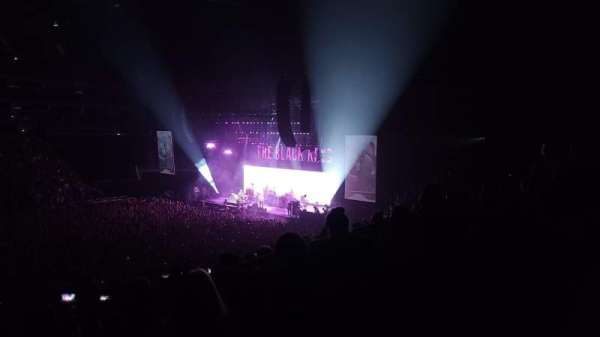 The O2, London, section: D111, row: ZZ, seat: 118