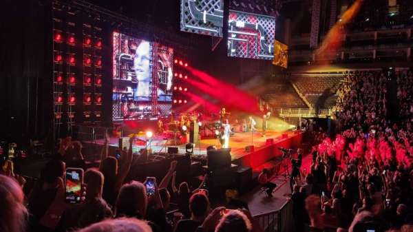 The O2, London, section: 101, row: J, seat: 25
