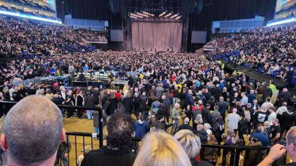The O2, London, section: 107, row: K, seat: 221