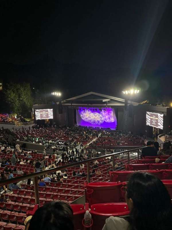The Greek Theatre, section: South Terrace, row: Y, seat: 2