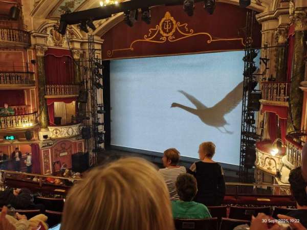 New Wimbledon Theatre, section: Dress Circle, row: E, seat: 3