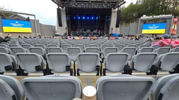 FirstBank Amphitheater, section: 102, row: EE, seat: 22