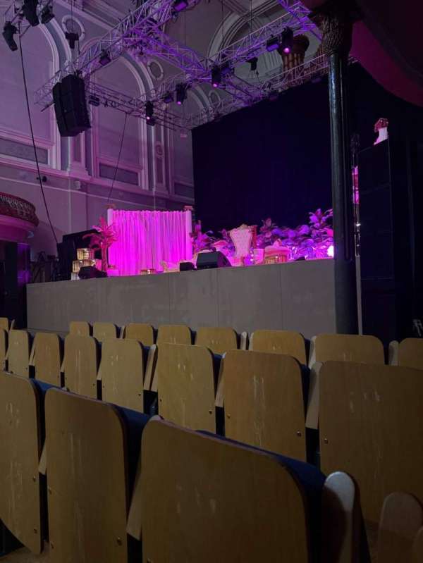 Ulster Hall, section: Ground Floor, row: A4, seat: 3