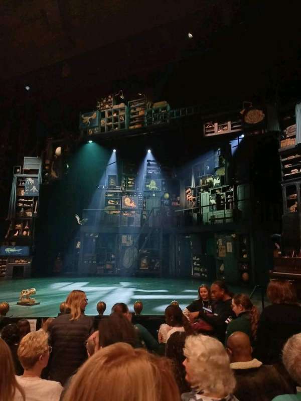 The Olivier Theatre at the National Theatre, section: Stalls, row: G, seat: 17