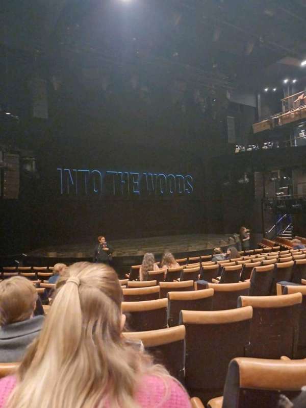 Bridge Theatre, section: Stalls, row: K, seat: 30