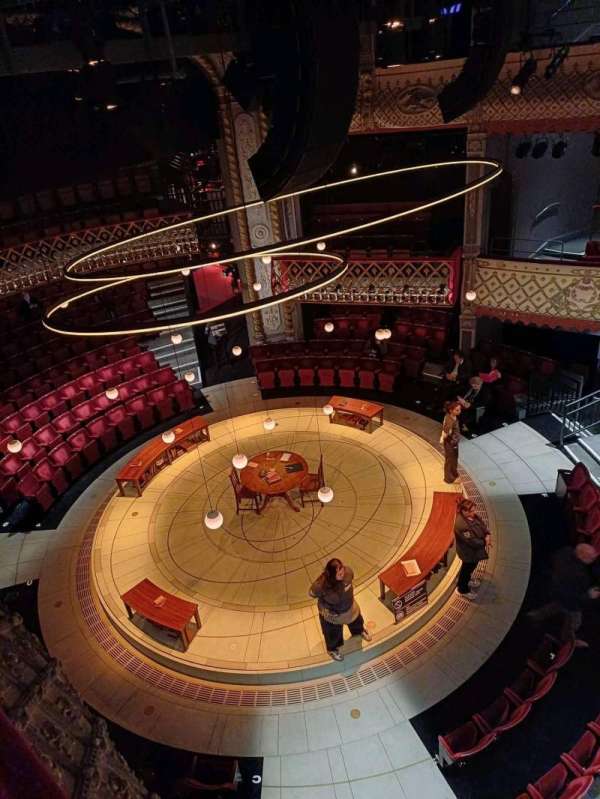 The Old Vic, section: Baylis Circle, row: X, seat: 6