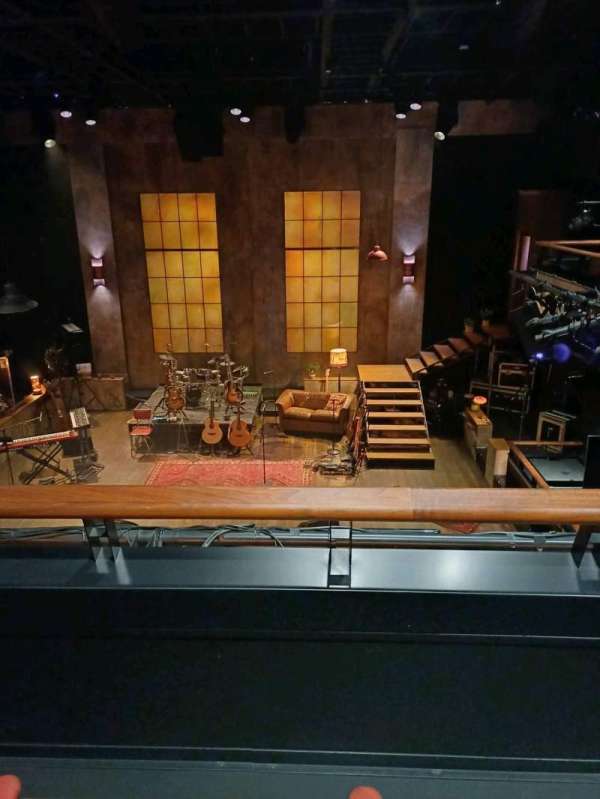 Kiln Theatre, section: Circle, row: B, seat: 4