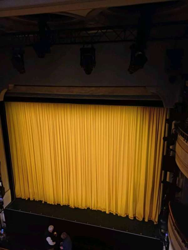 Fortune Theatre, section: Upper Circle, row: A, seat: 13