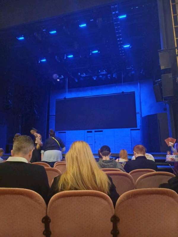 Noël Coward Theatre, section: Stalls, row: H, seat: 7