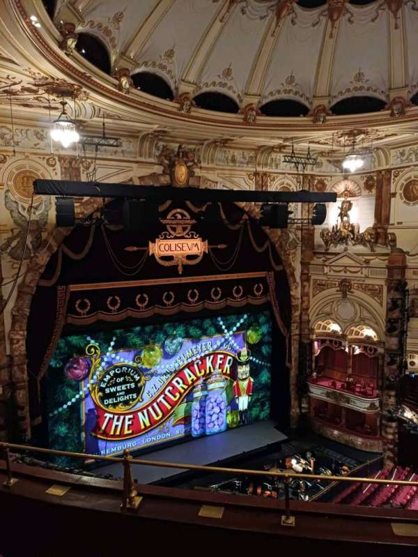 London Coliseum, section: balcony, row: D, seat: 40