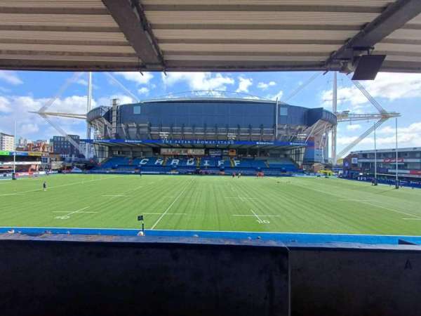 Cardiff Arms Park, section: 13, row: C, seat: 9