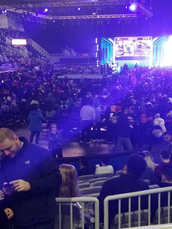 Coca-Cola Coliseum, section: 114, row: B, seat: 7