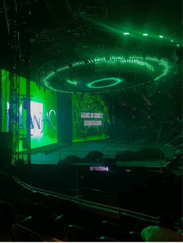 Kia Forum, section: 124, row: 5, seat: 5