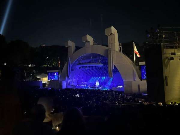 Hollywood Bowl, section: D, row: 14, seat: 6